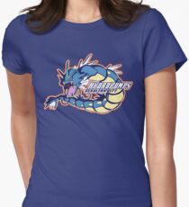 Cerulean City Hydro Pumps: Gyarados Sport Logo Women's Fitted T-Shirt