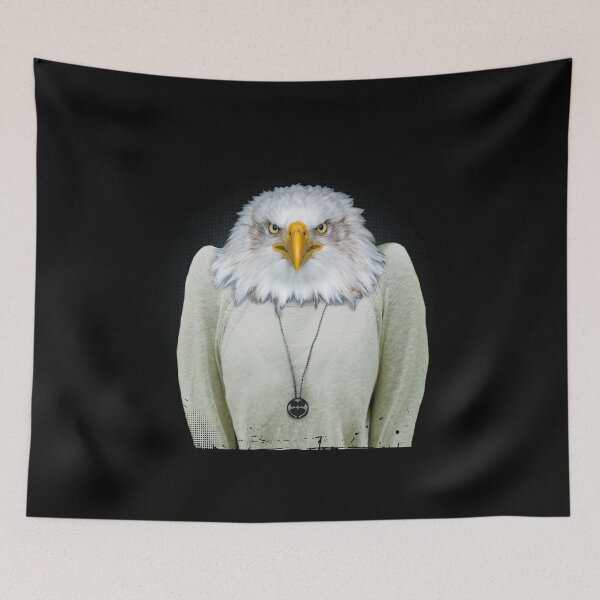 Item preview, Golden Eagle Hawk Eye- Prey She doesn't Catch You designed and sold by Merch-Tees.