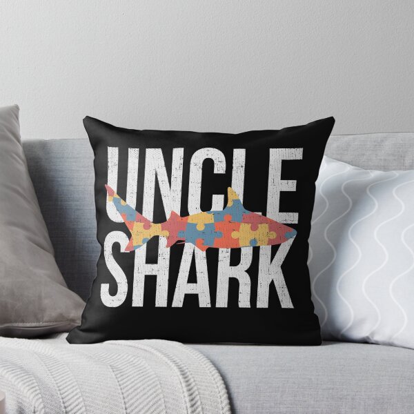 Item preview, Uncle Shark Autism Awareness Family Matching T-Shirt designed and sold by Hananiah Merch.