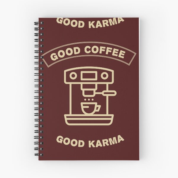 Item preview, good coffee good karma barista coffee cappuccino cafe caffeine coffee machine italian coffee tired addicted nerd java yoga meditation designed and sold by originalstar.