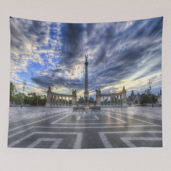Item preview, Heroes Square Budapest designed and sold by Londonimages.