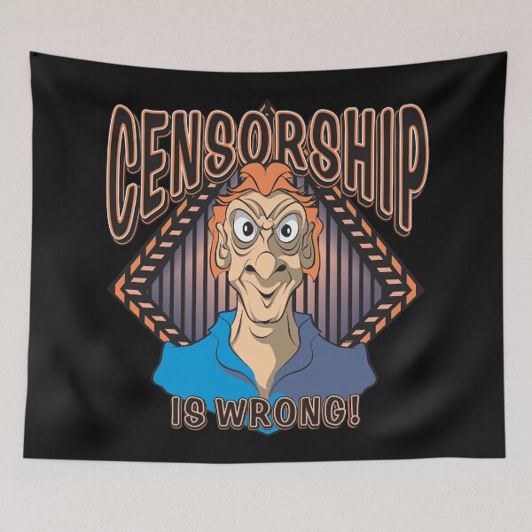 Item preview, CENSORSHIP IS WRONG! designed and sold by MontanaJack.