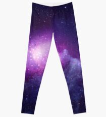 Purple Galaxy Leggings