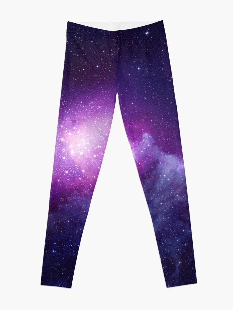 Purple Galaxy Leggings for Sale by carax3