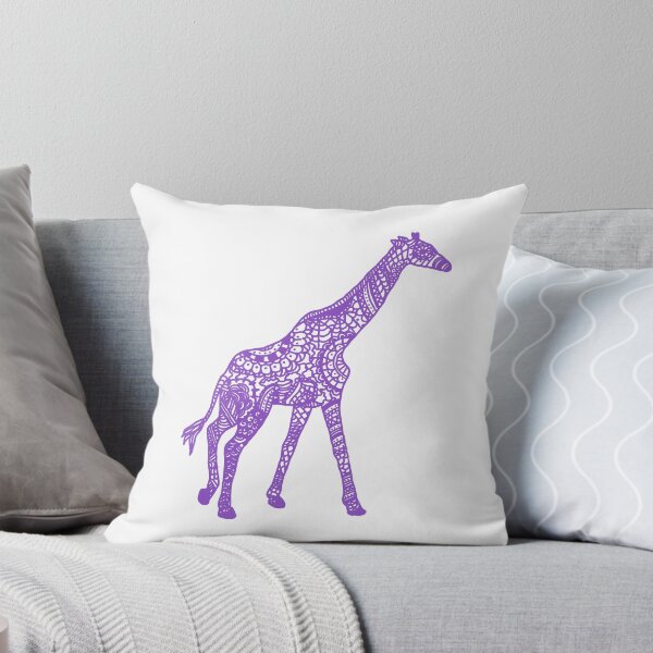 Item preview, Printed Giraffe - Purple designed and sold by eliannadraws.