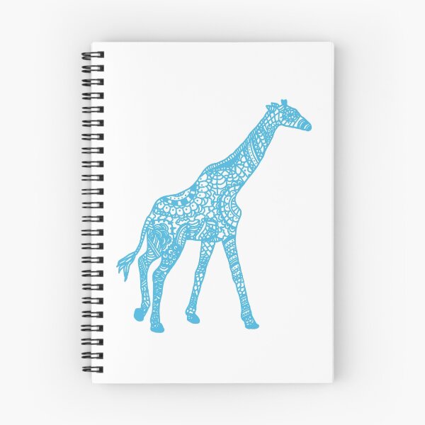 Item preview, Printed Giraffe - Blue designed and sold by eliannadraws.