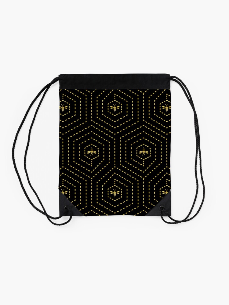 Alternate view of Honeycomb Home Drawstring Bag