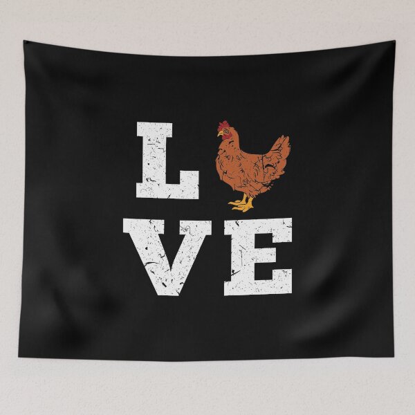 Item preview, Chicken Hen Farmer Farming Love Birthday Gift designed and sold by haselshirt.