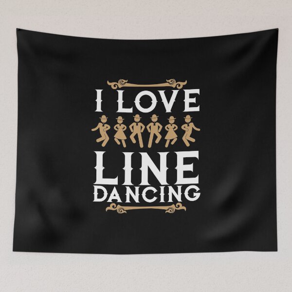Item preview, Line Dance Shirt I Love Line Dancing Gift Tee designed and sold by haselshirt.