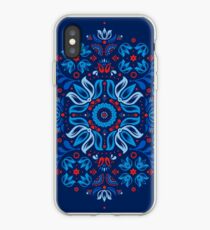 Folk Blumengeschichte iPhone-Hülle & Cover
