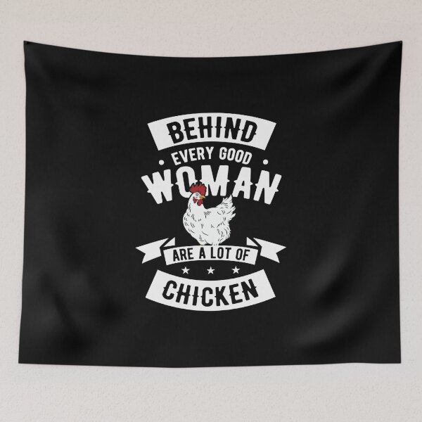 Item preview, Chicken Farmer Behind Good Woman Lot Of Chickens Gift designed and sold by haselshirt.