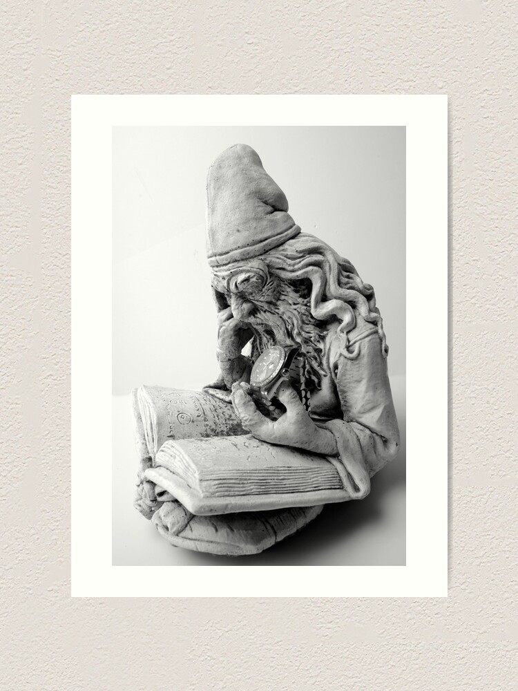 Alternate view of Wasting Time Art Print