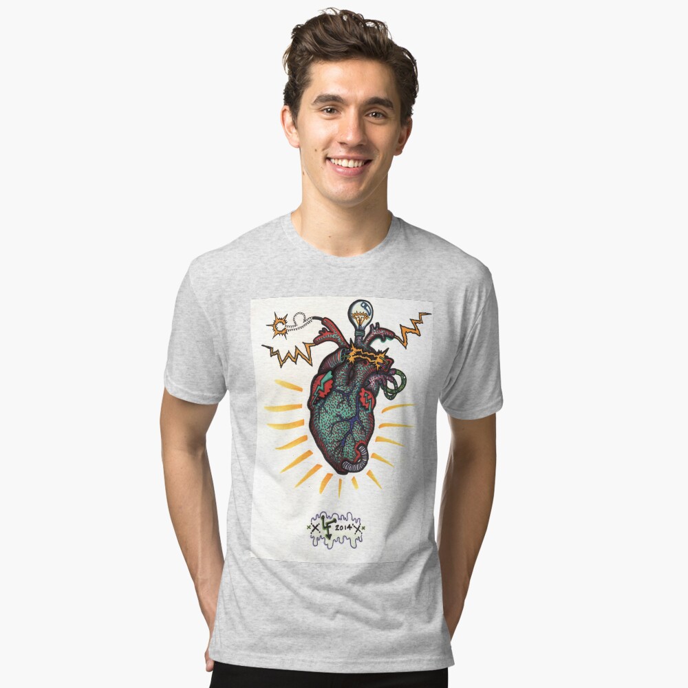 Item preview, Tri-blend T-Shirt designed and sold by LeftHandedLenya.