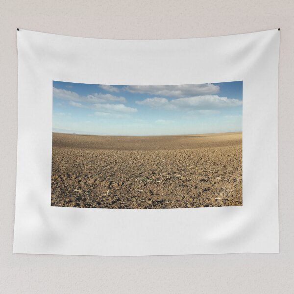 Item preview, plowed field agriculture landscape sunny autumn day designed and sold by goceris.
