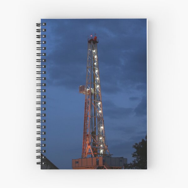 Item preview, oil drilling rig twilight time designed and sold by goceris.
