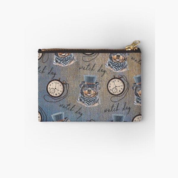 Item preview, Rottweiler Watch Dog Steampunk Style All-Over-Print Pattern designed and sold by Jecolds.