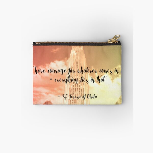 Item preview, to have courage - St Teresa of Avila designed and sold by 21stCsaints.