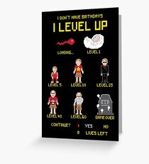 We Level Up! Greeting Card