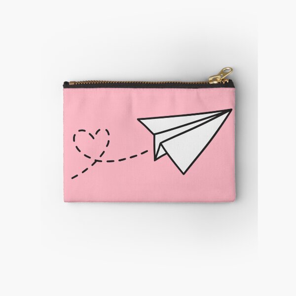 Item preview, Pink & White Minimalist Paper Aeroplane designed and sold by MissColour.