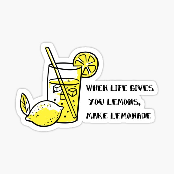 I made Lemonade Sticker