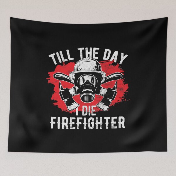 Item preview, Firefighter Till The Day I Die Birthday Gift designed and sold by haselshirt.