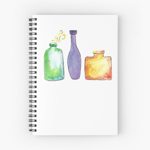 Item preview, Three Watercolor Bottles! designed and sold by KelseyLovelle.