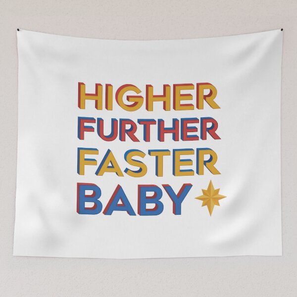 Item preview, Higher, Further, Faster designed and sold by Whitney Albright.