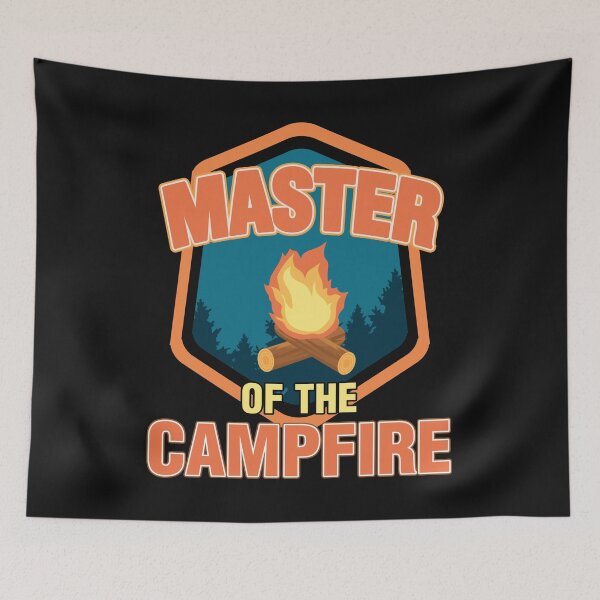 Item preview, Master Of The Campfire Camping designed and sold by Bendthetrend.
