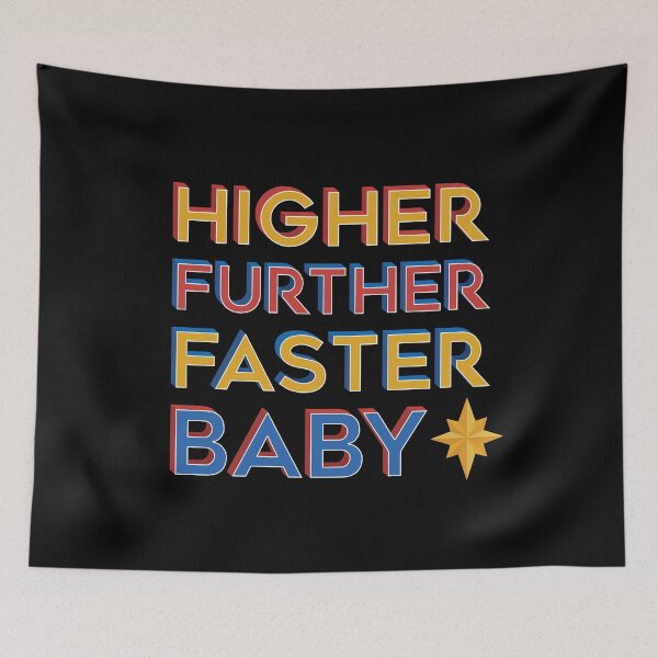 Item preview, Higher, Further, Faster, Baby designed and sold by Whitney Albright.
