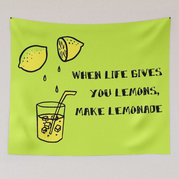 Item preview, When life gives you lemons, make lemonade designed and sold by designchip.