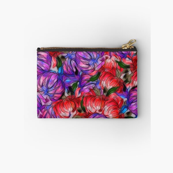 Item preview, Red / Purple Aster flower heads designed and sold by Carrie_Anne_Designs.