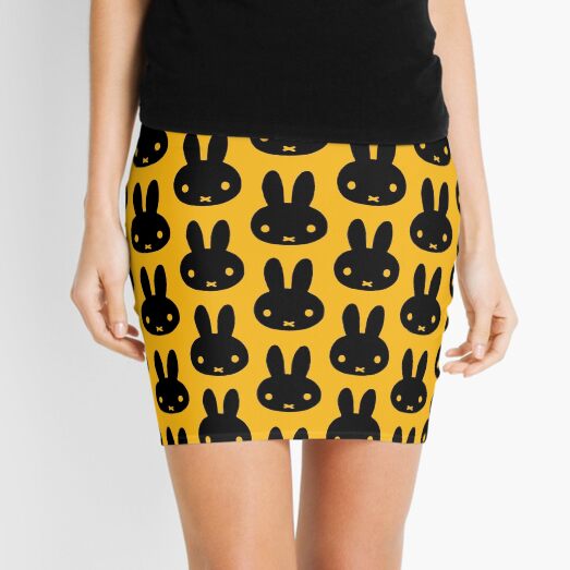 bunnies everywhere Mini Skirt