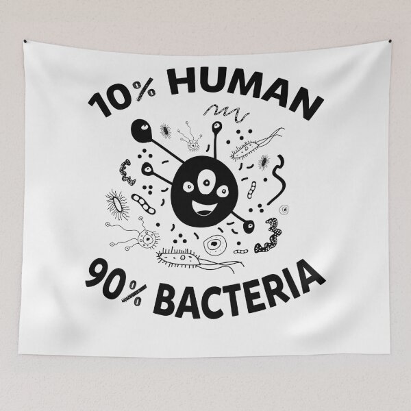 Item preview, 10% Human 90% Bacteria Funny Micro Biology Trendy TShirt T-Shirt Gift Idea designed and sold by Adriancryp.