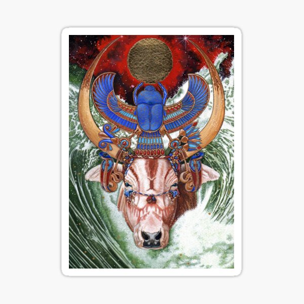 Neit - The Great Swimmer by Stuart Littlejohn Sticker