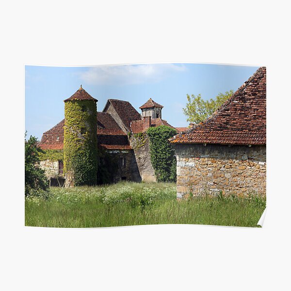 Hameau of Magnol, France Poster