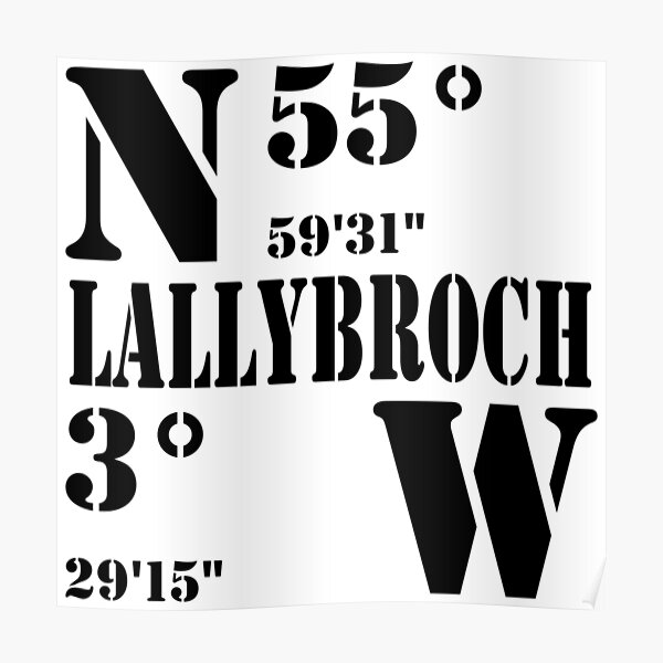 Lallybroch Poster