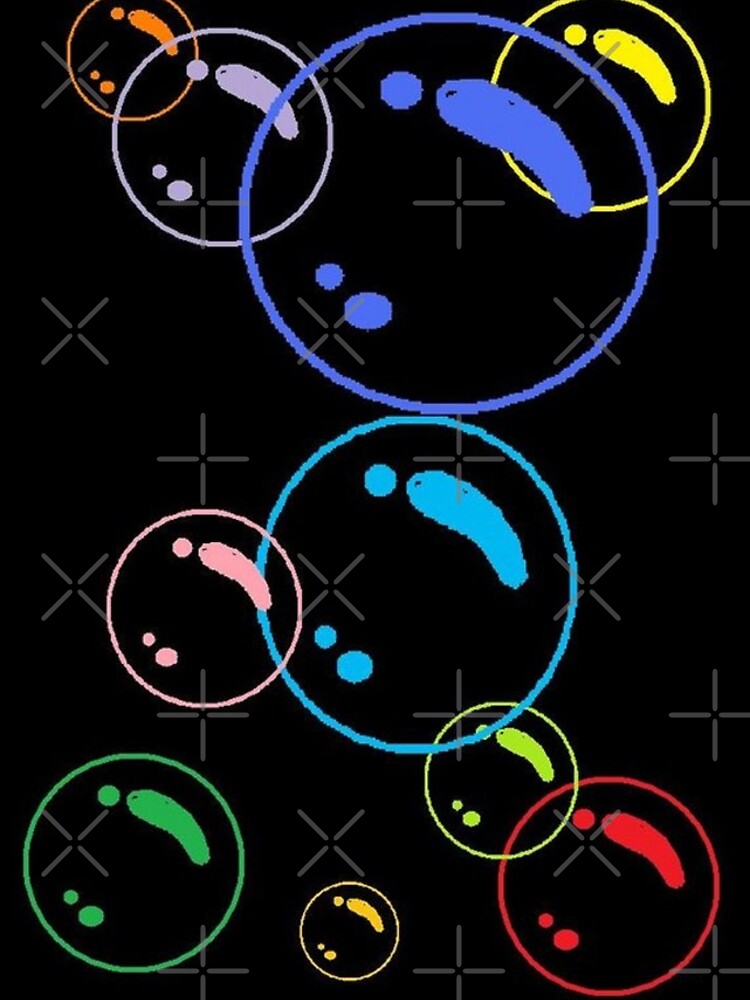 Thumbnail 4 of 4, iPhone Case, Colorful Bubbles designed and sold by Riccivela.