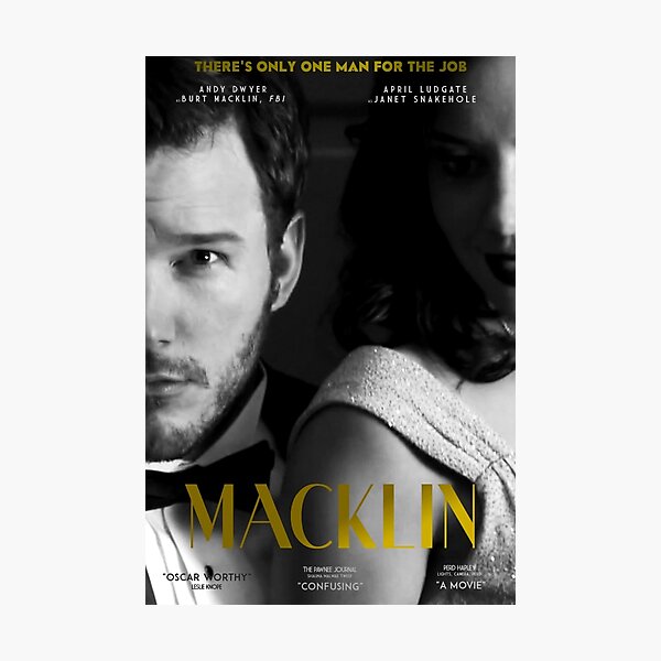 "Macklin" poster 2 Photographic Print