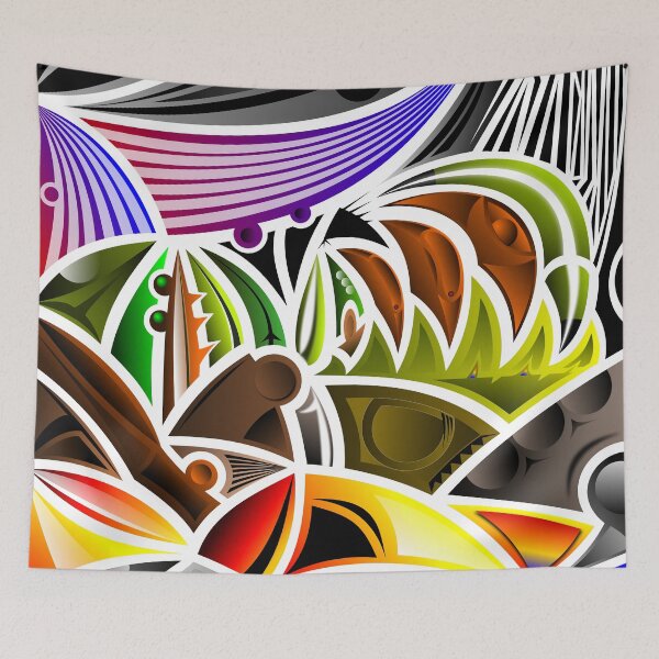 Item preview, Funky Abstract Design designed and sold by livianasgifts.
