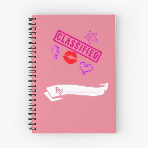 Item preview, Classified Diary designed and sold by brightgemini.
