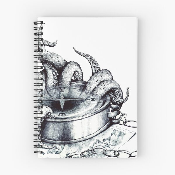 Item preview, Octopus Compass designed and sold by marisvanvlack.