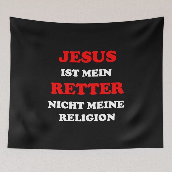 Artikelvorschau, Jesus ist mein Retter nicht meine Religion entworfen und verkauft von Rautee.