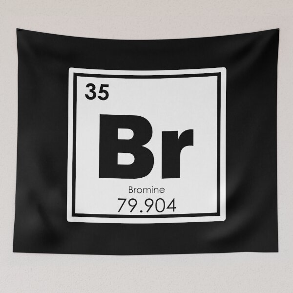 Item preview, Bromine chemical element designed and sold by tony4urban.