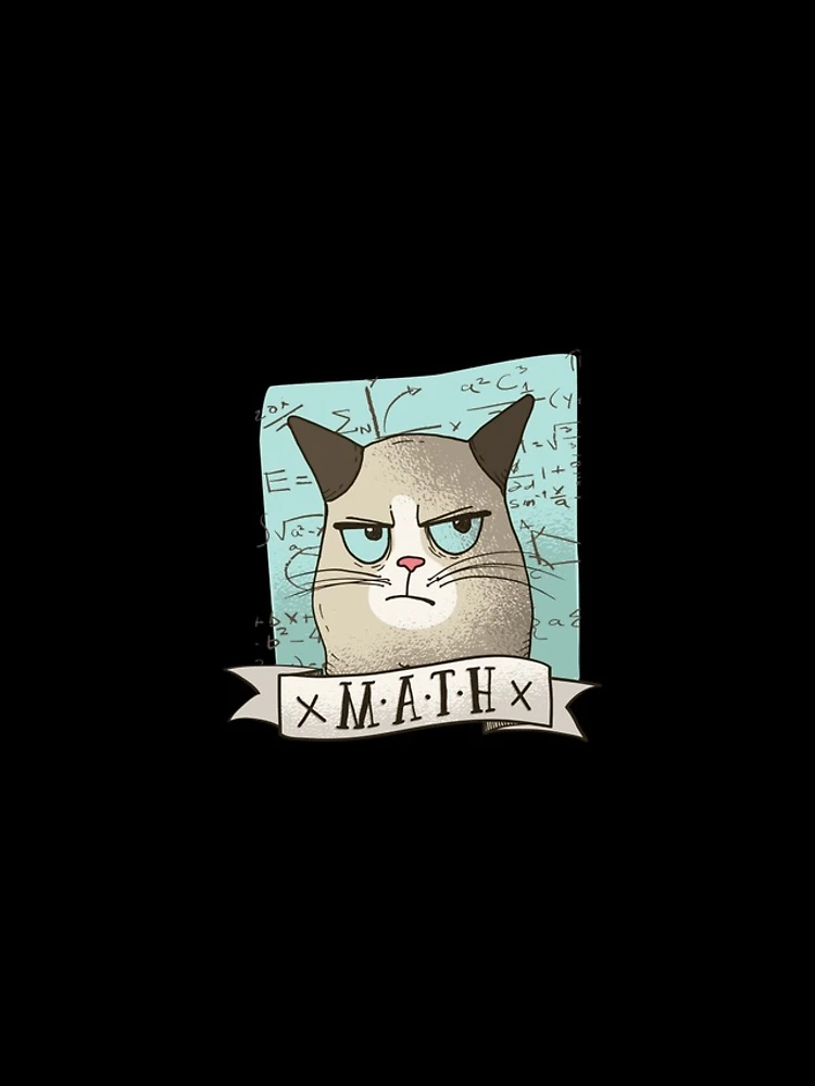 Thumbnail 4 of 4, iPhone Case, Grumpy Cat (Math) designed and sold by Timcito.