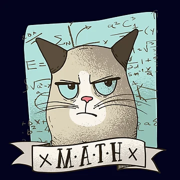 Artwork thumbnail, Grumpy Cat (Math) by Timcito