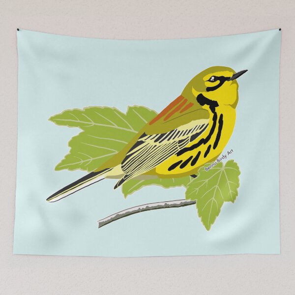 Item preview, Prairie Warbler designed and sold by BennuBirdy.