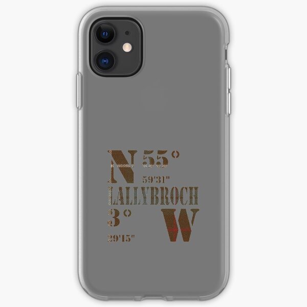 Lallybroch iPhone Soft Case