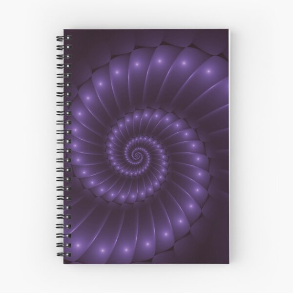 Item preview, Purple Spiral Fractal  designed and sold by Kitty Bitty.