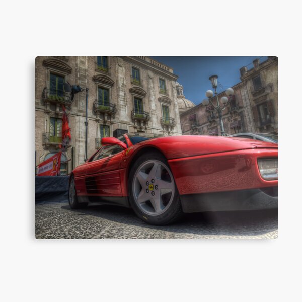 Ferrari Testarossa Metal Print