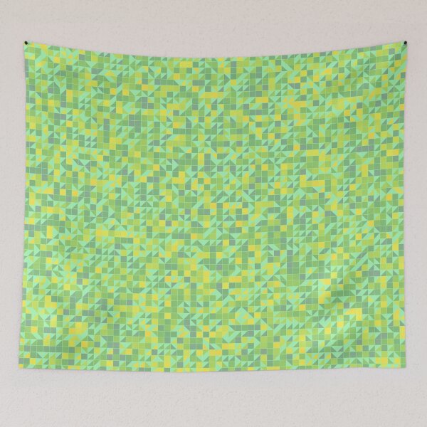 Item preview, Original green squares pattern designed and sold by Tae Mi.